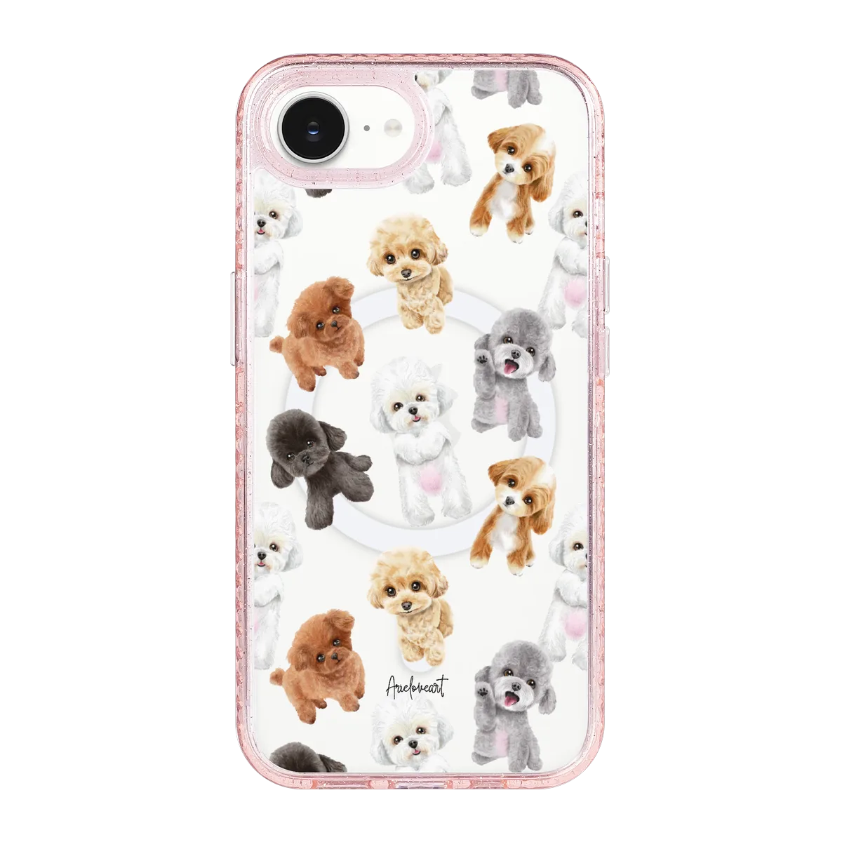 6022-iphone-16-e-golden-case-magsafe-compatible-pink-glitter