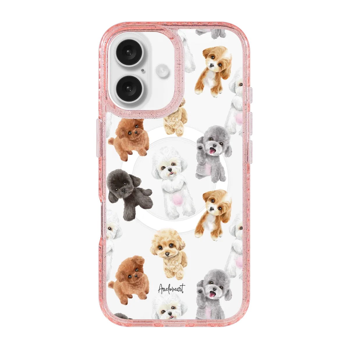 6022-iphone-16-golden-case-magsafe-compatible-pink-glitter