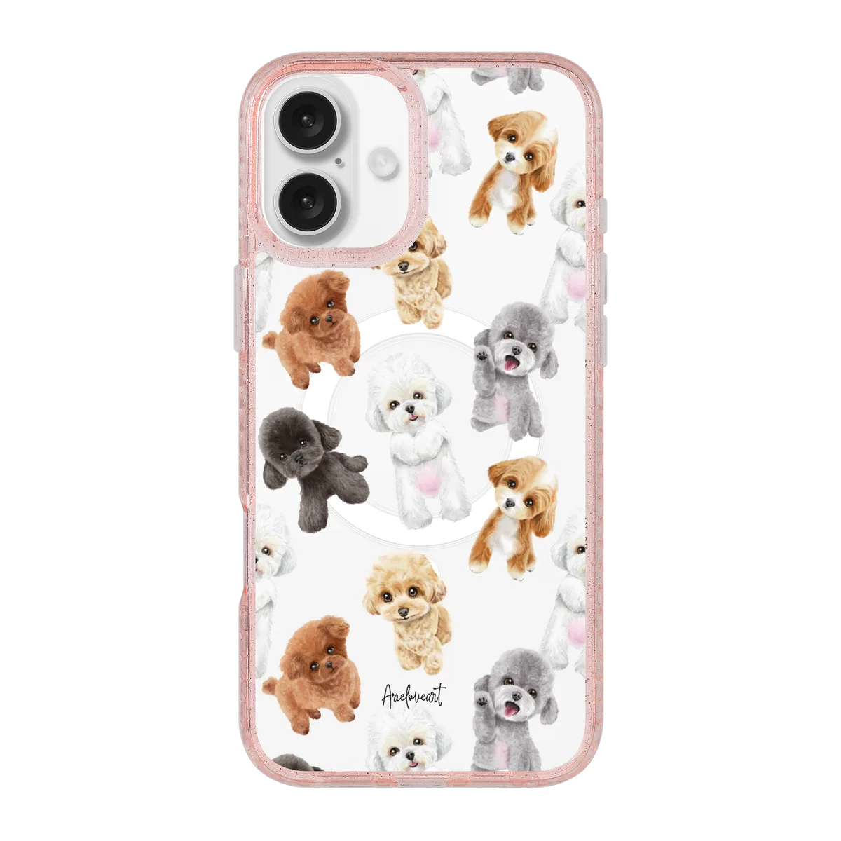 6022-iphone-16-plus-golden-case-magsafe-compatible-pink-glitter