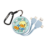 6030 B.Duck Playful Time - Multi PD Fast Charging Cable