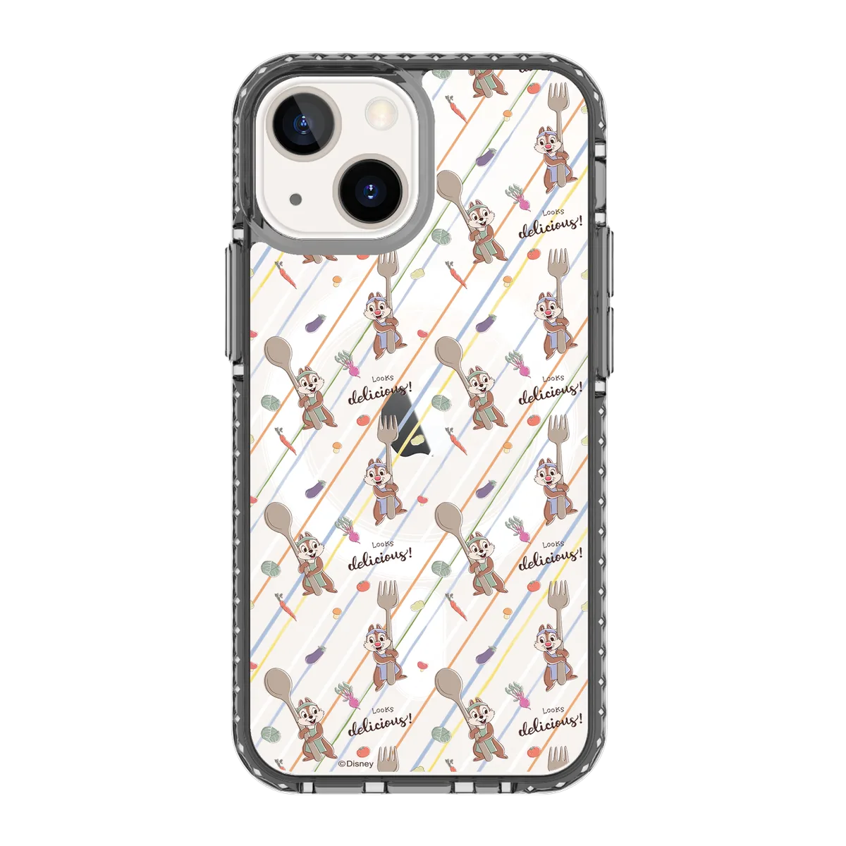 6036-iphone-13-mini-golden-case-magsafe-compatible-transparent-black