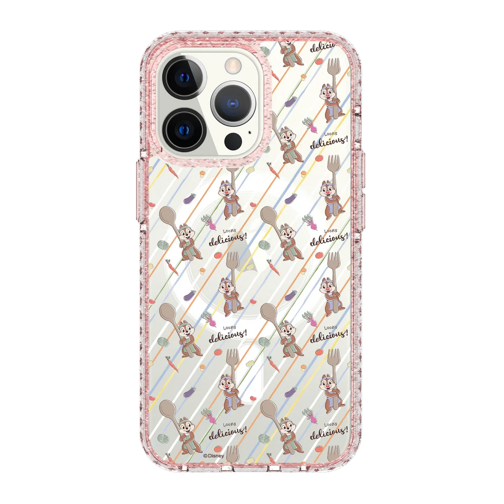 6036-iphone-13-pro-golden-case-magsafe-compatible-pink-glitter