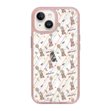 6036-iphone-15-golden-case-magsafe-compatible-pink-glitter
