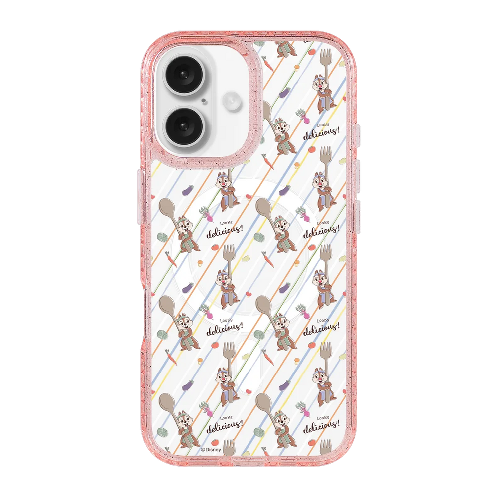 6036-iphone-16-golden-case-magsafe-compatible-pink-glitter