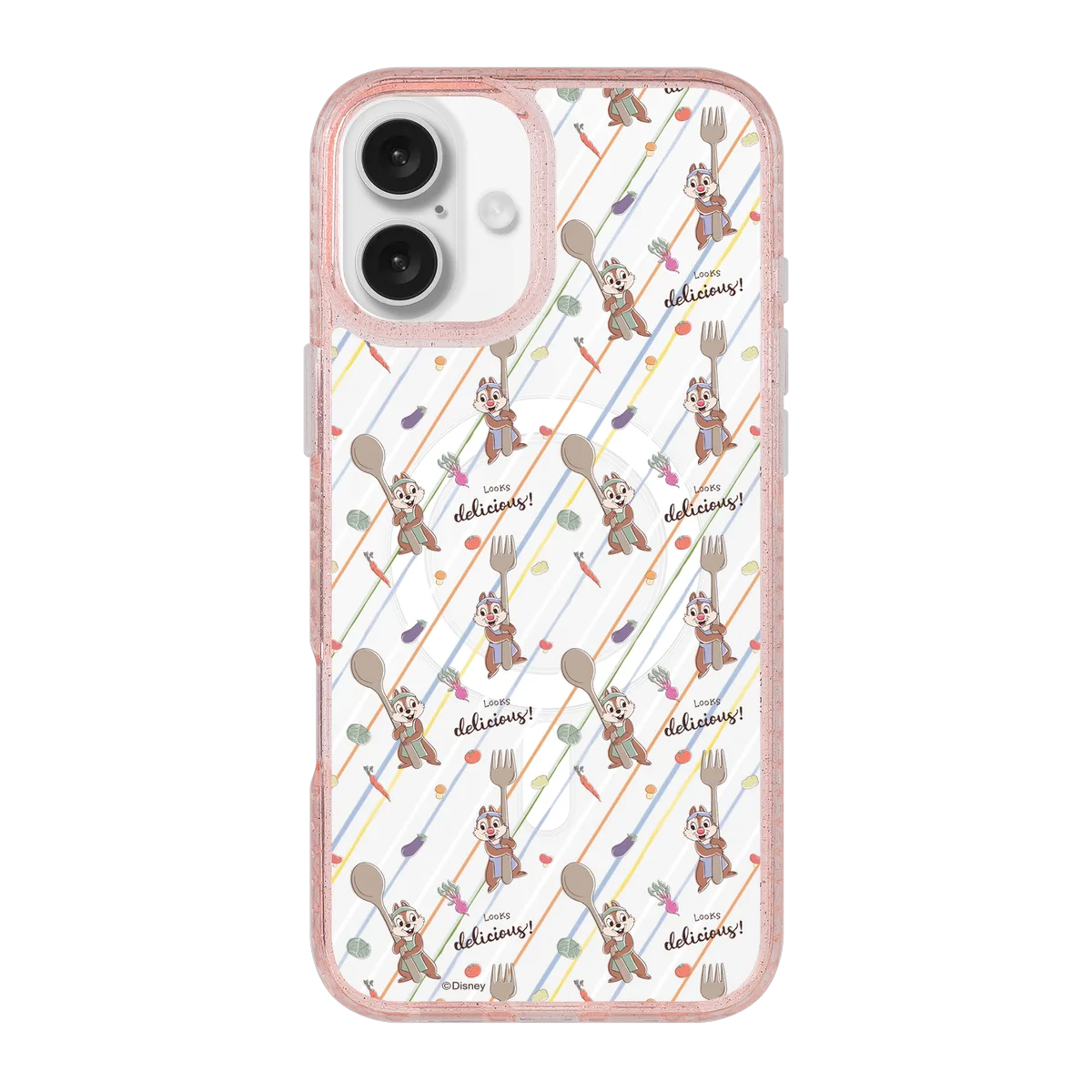 6036-iphone-16-plus-golden-case-magsafe-compatible-pink-glitter