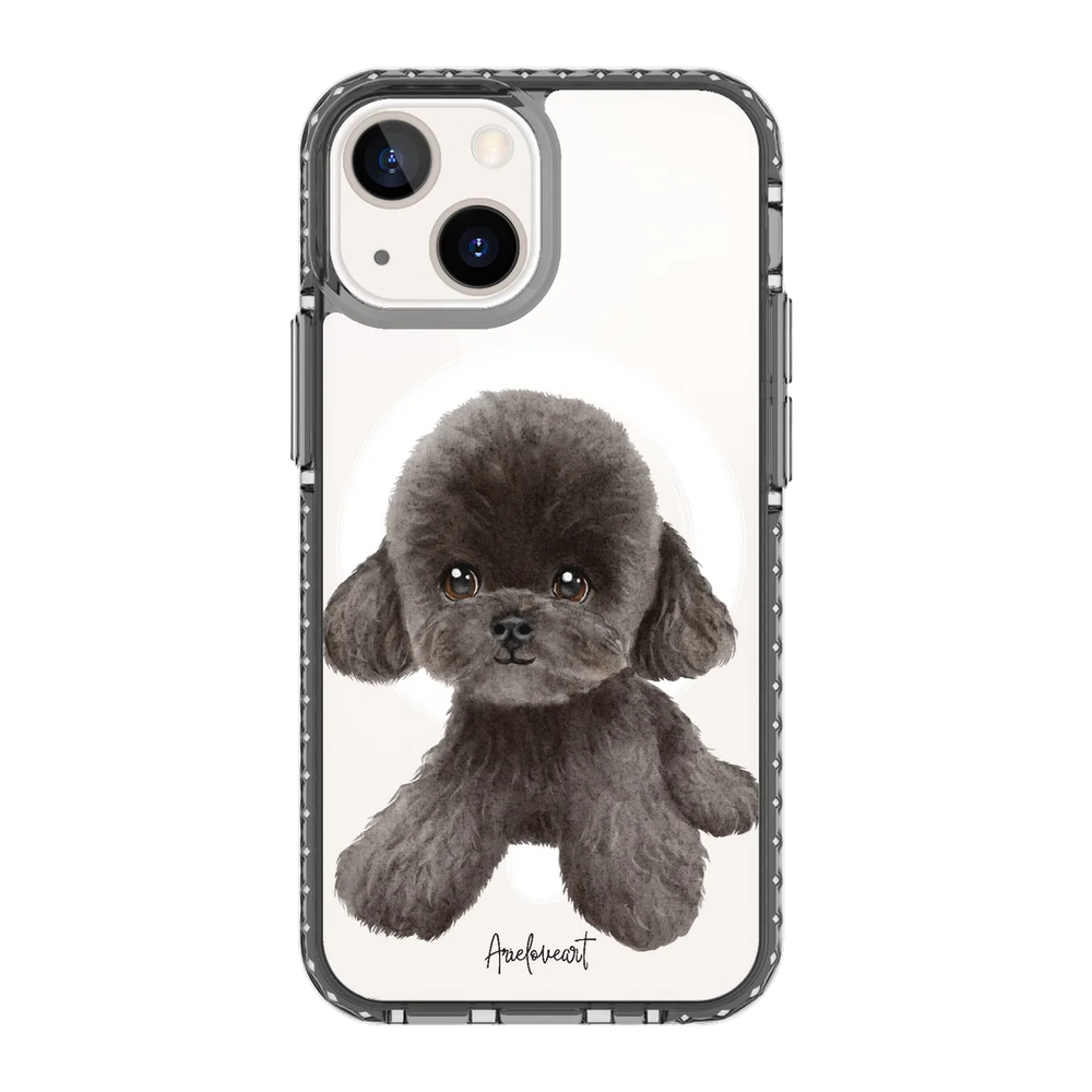 6038-iphone-13-mini-golden-case-magsafe-compatible-transparent-black