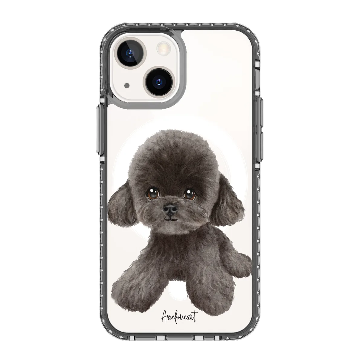 6038-iphone-13-mini-golden-case-magsafe-compatible-transparent-black