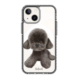 6038-iphone-13-mini-golden-case-magsafe-compatible-transparent-black