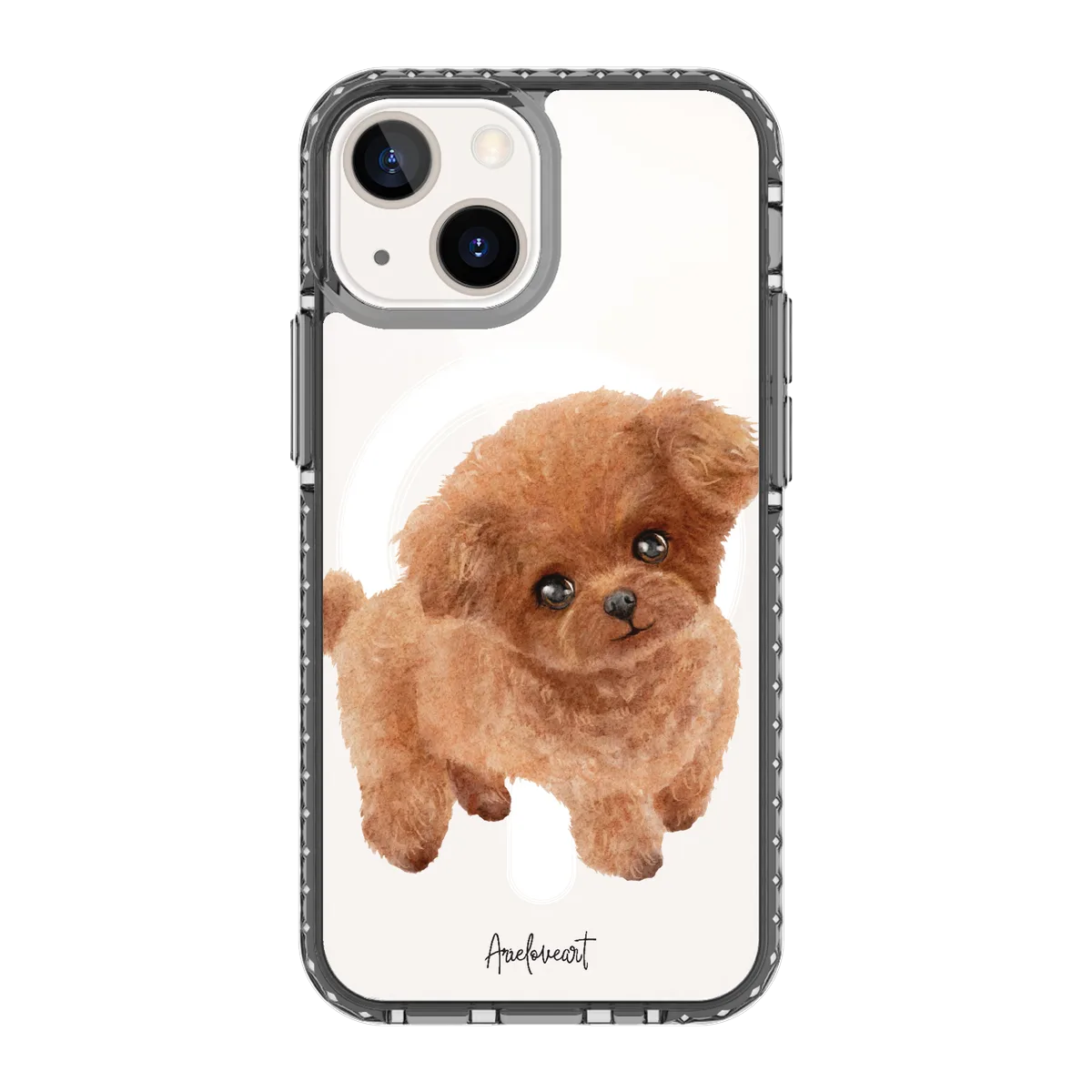 6039-iphone-13-mini-golden-case-magsafe-compatible-transparent-black