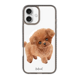 6039-iphone-16-plus-golden-case-magsafe-compatible-transparent-black