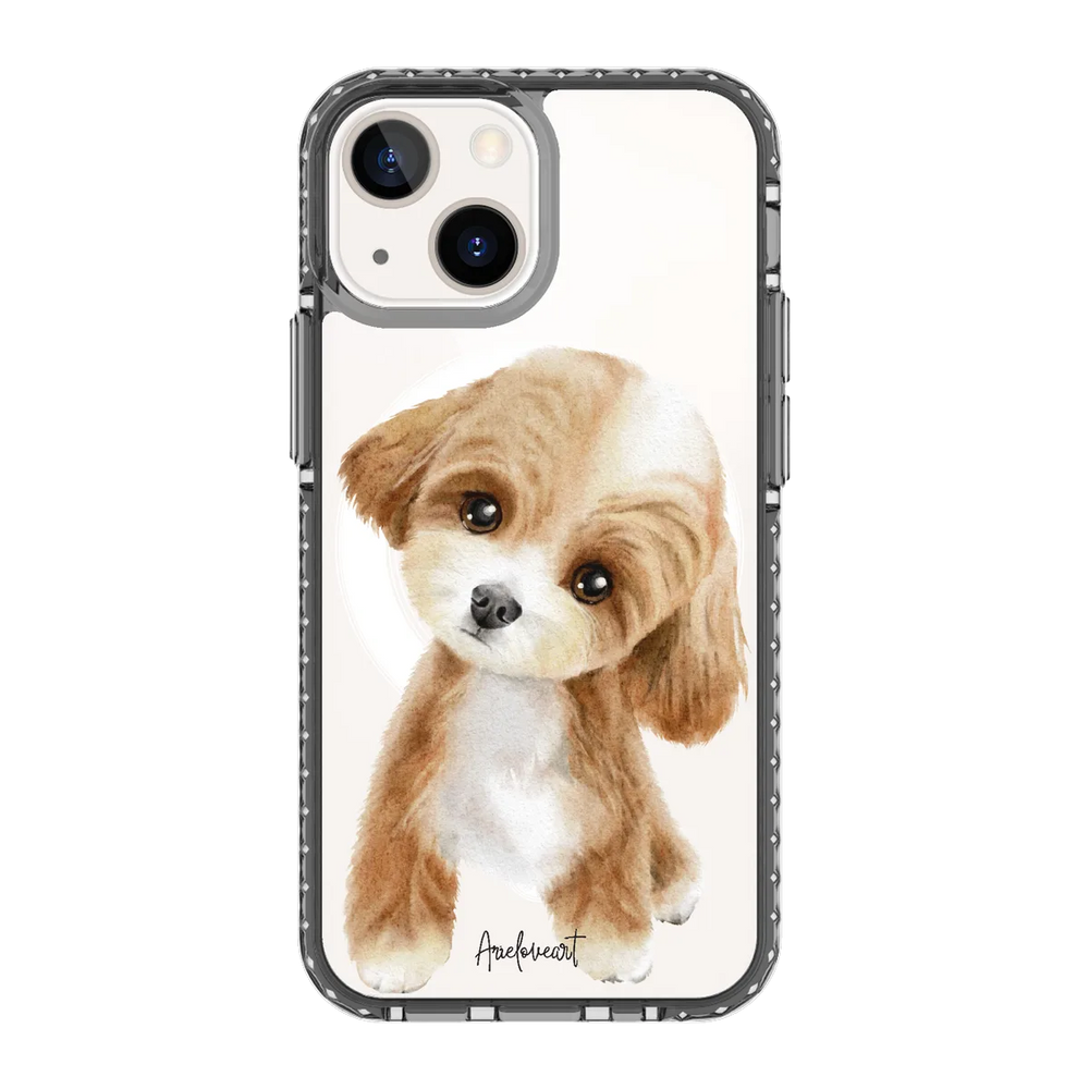 6040-iphone-13-mini-golden-case-magsafe-compatible-transparent-black