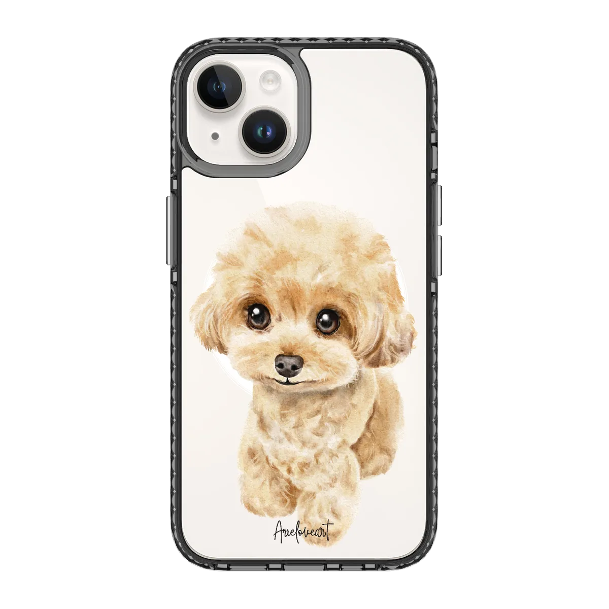 6041-iphone-14-golden-case-magsafe-compatible-transparent-black