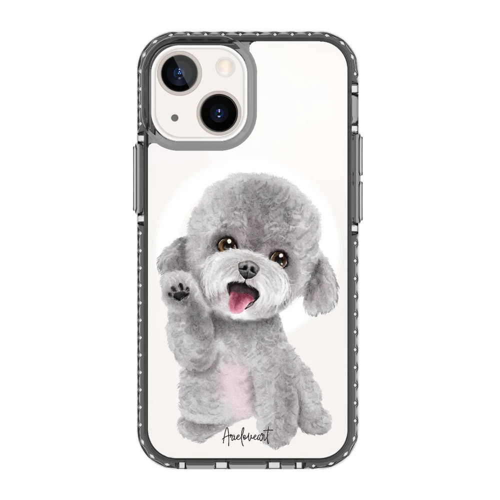 6042-iphone-13-mini-golden-case-magsafe-compatible-transparent-black