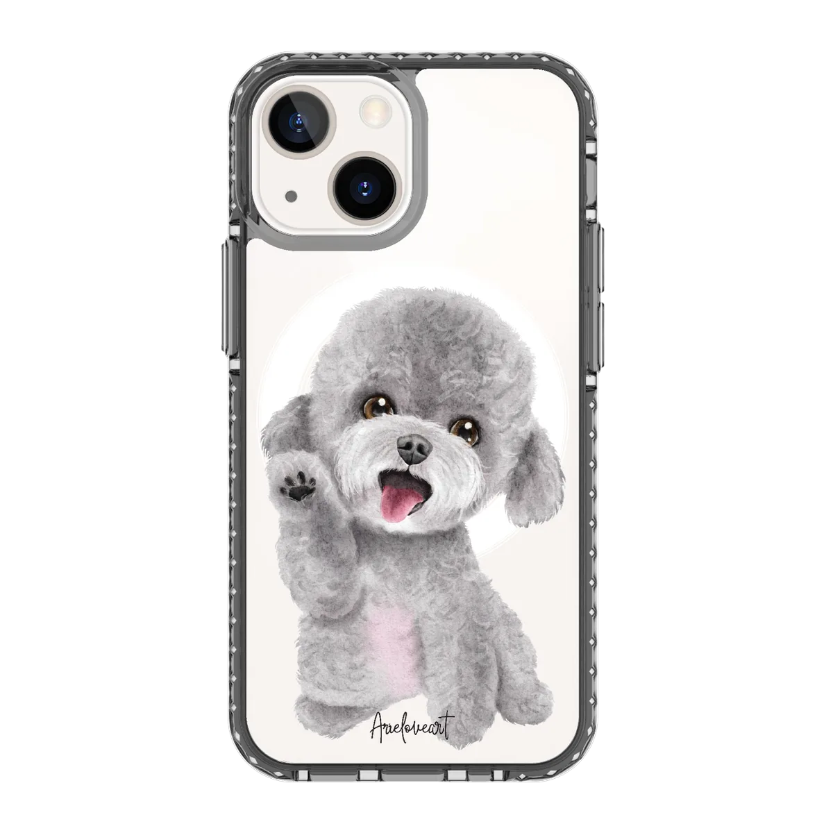 6042-iphone-13-mini-golden-case-magsafe-compatible-transparent-black