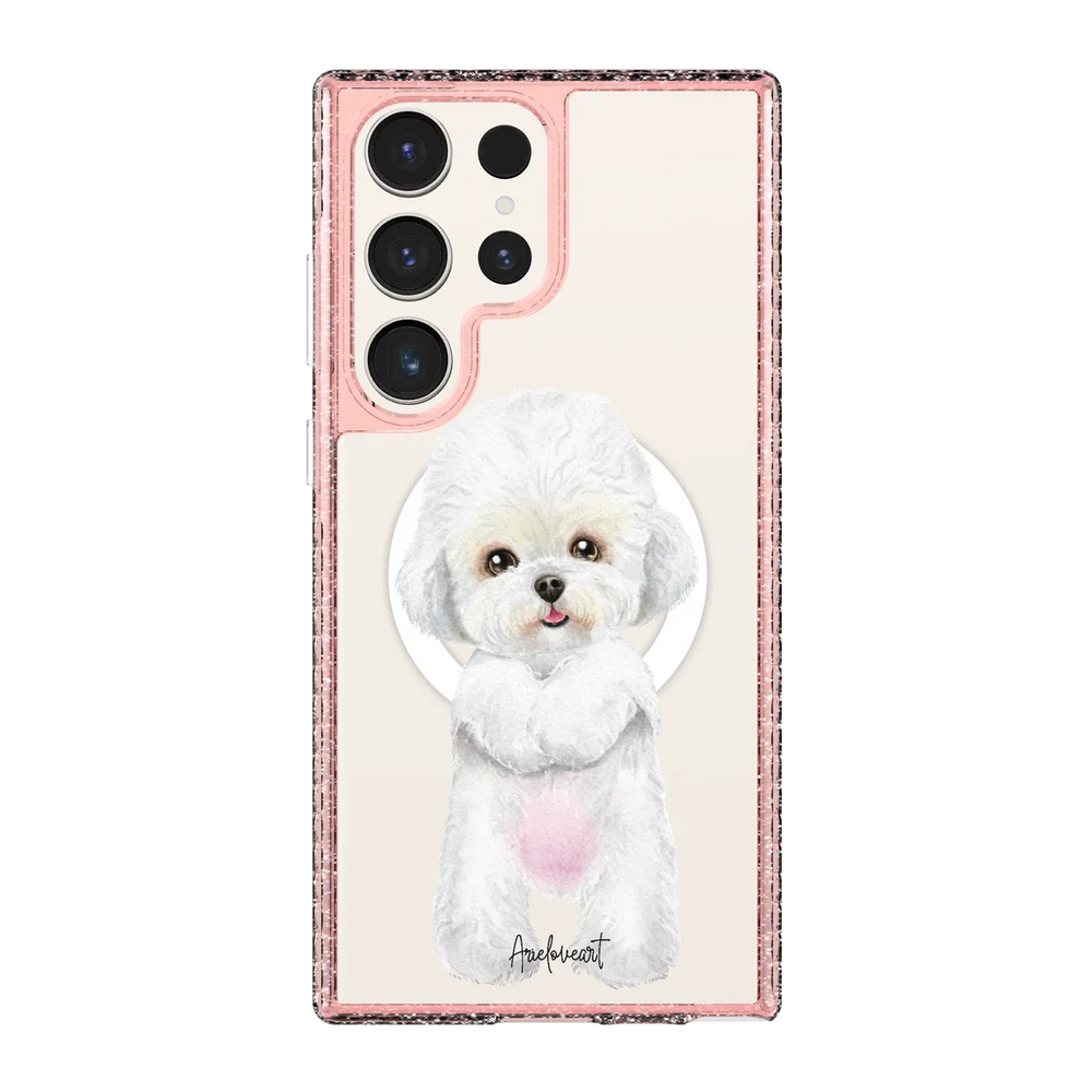 6043-galaxy-s23-ultra-golden-case-magsafe-compatible-pink-glitter