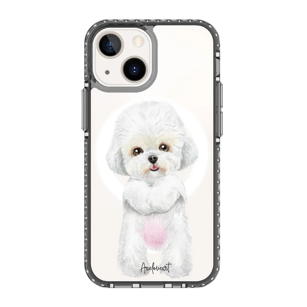 6043-iphone-13-mini-golden-case-magsafe-compatible-transparent-black