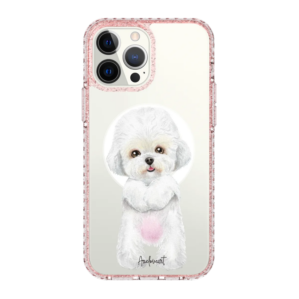 6043-iphone-13-pro-max-golden-case-magsafe-compatible-pink-glitter