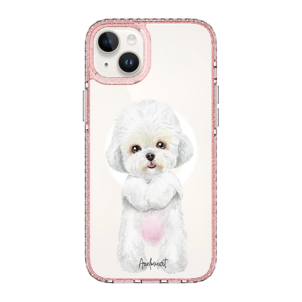 6043-iphone-14-plus-golden-case-magsafe-compatible-pink-glitter