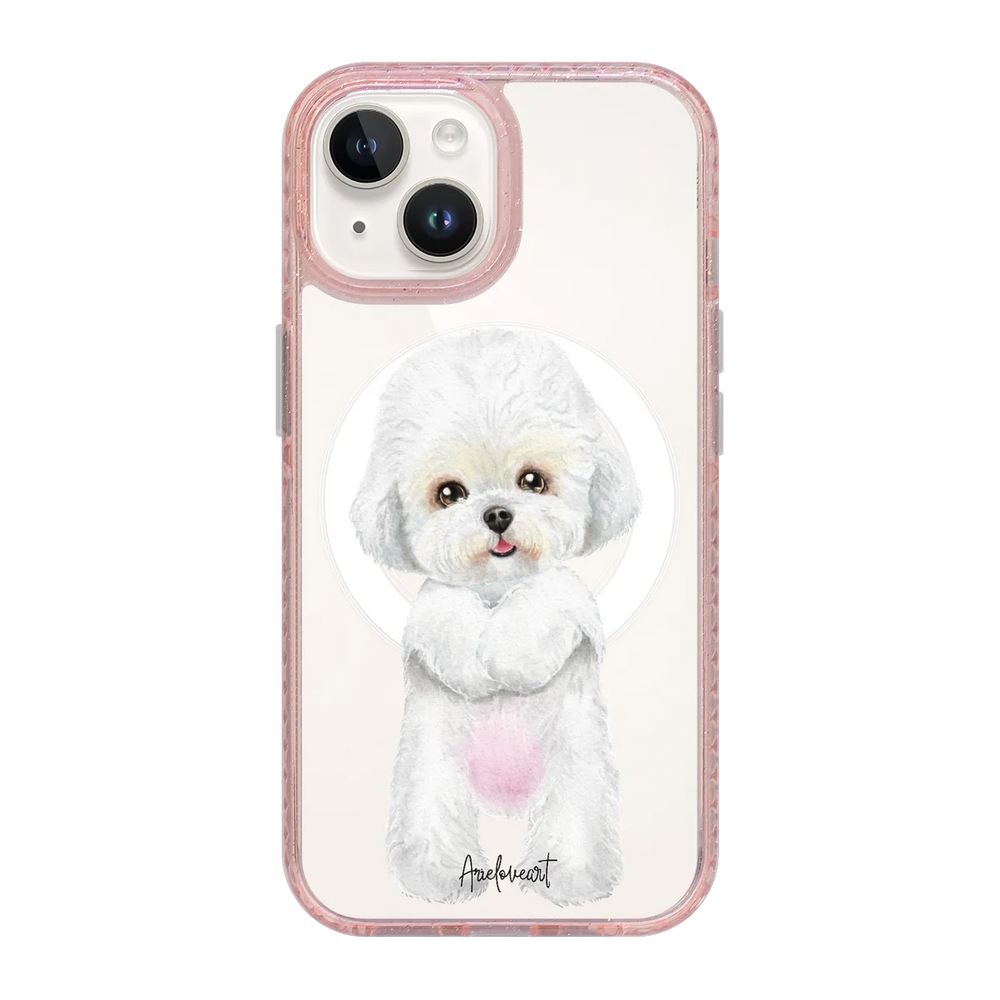 6043-iphone-15-golden-case-magsafe-compatible-pink-glitter