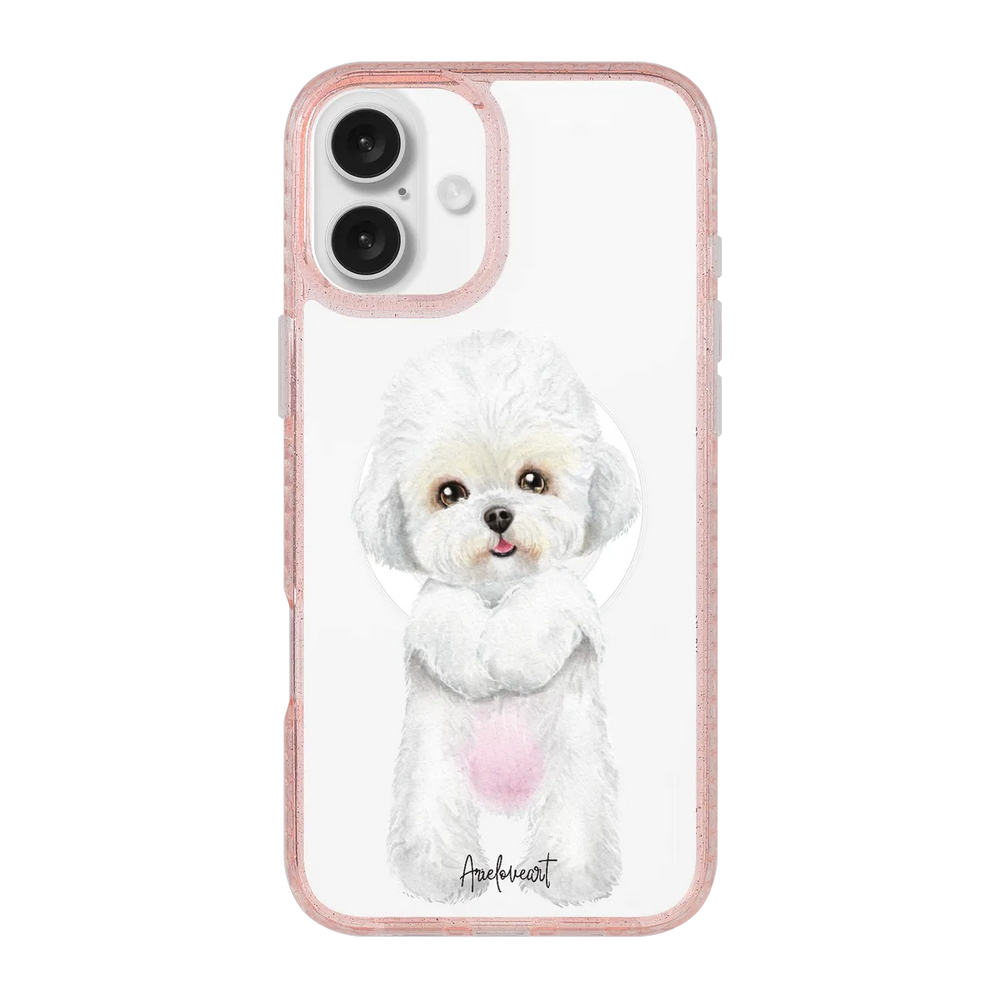 6043-iphone-16-plus-golden-case-magsafe-compatible-pink-glitter