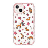6044-iphone-13-golden-case-magsafe-compatible-pink-glitter