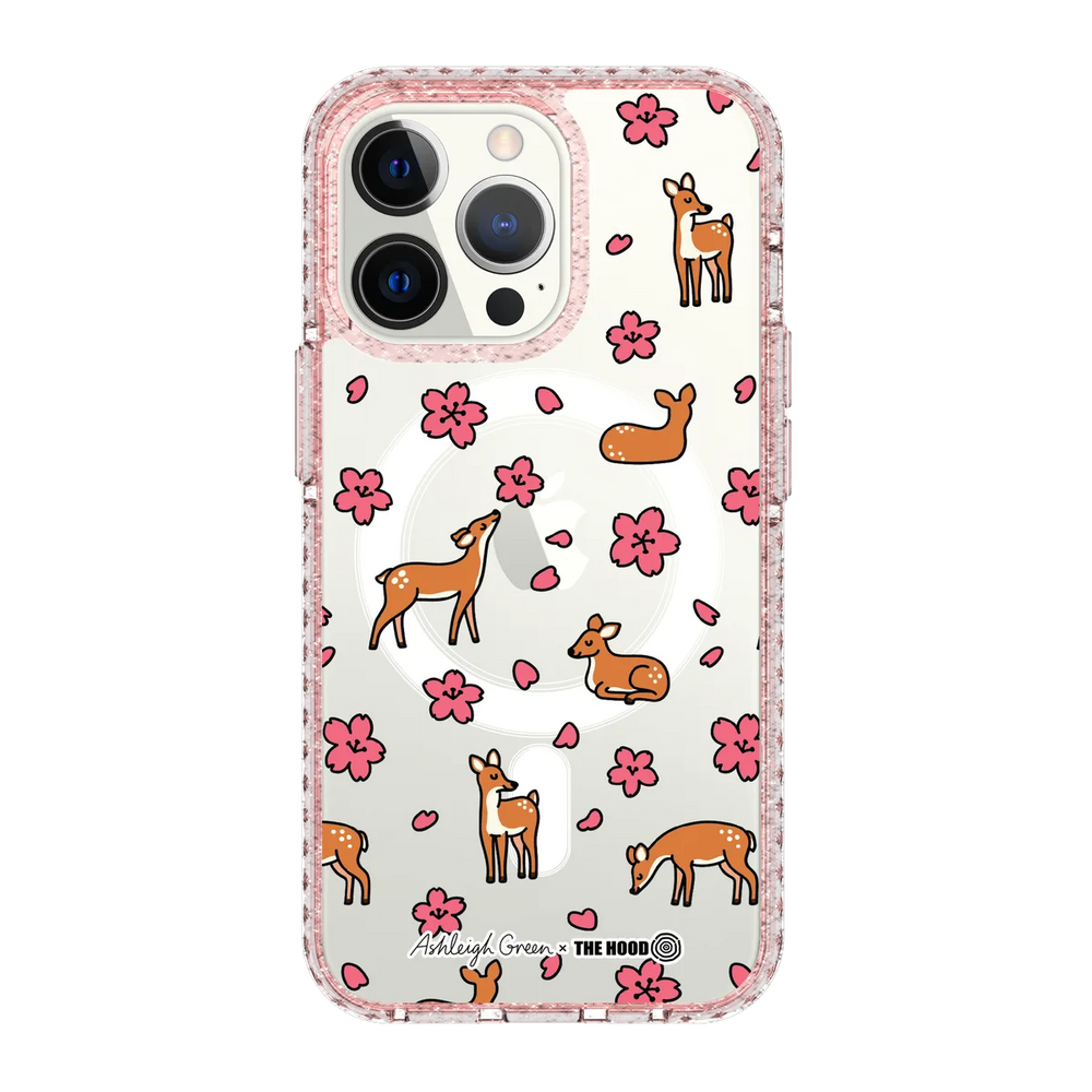 6044-iphone-13-pro-golden-case-magsafe-compatible-pink-glitter