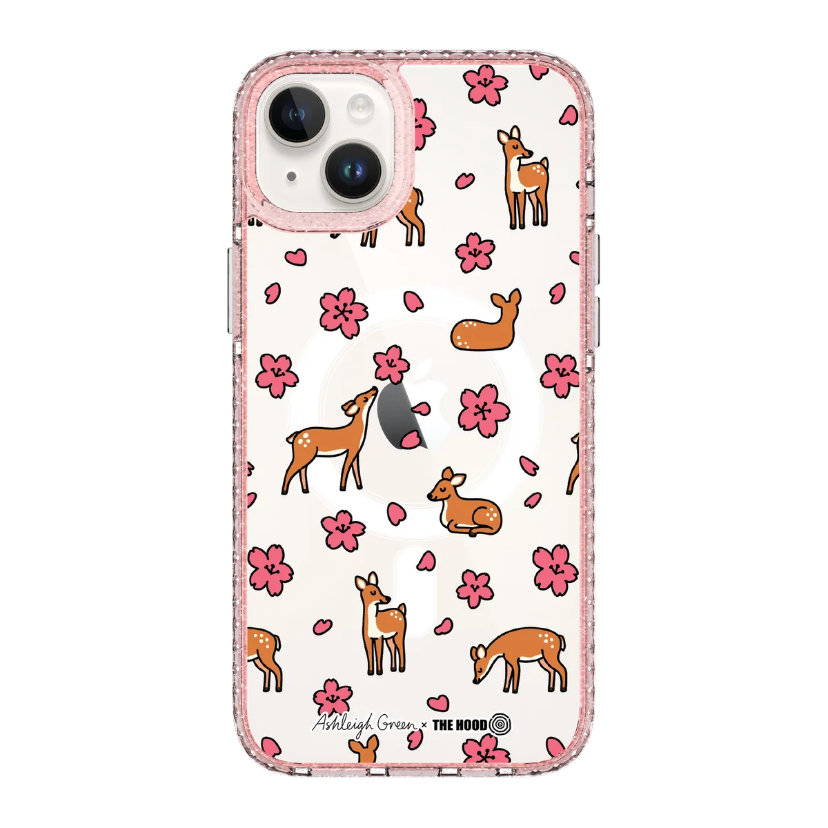 6044-iphone-14-plus-golden-case-magsafe-compatible-pink-glitter