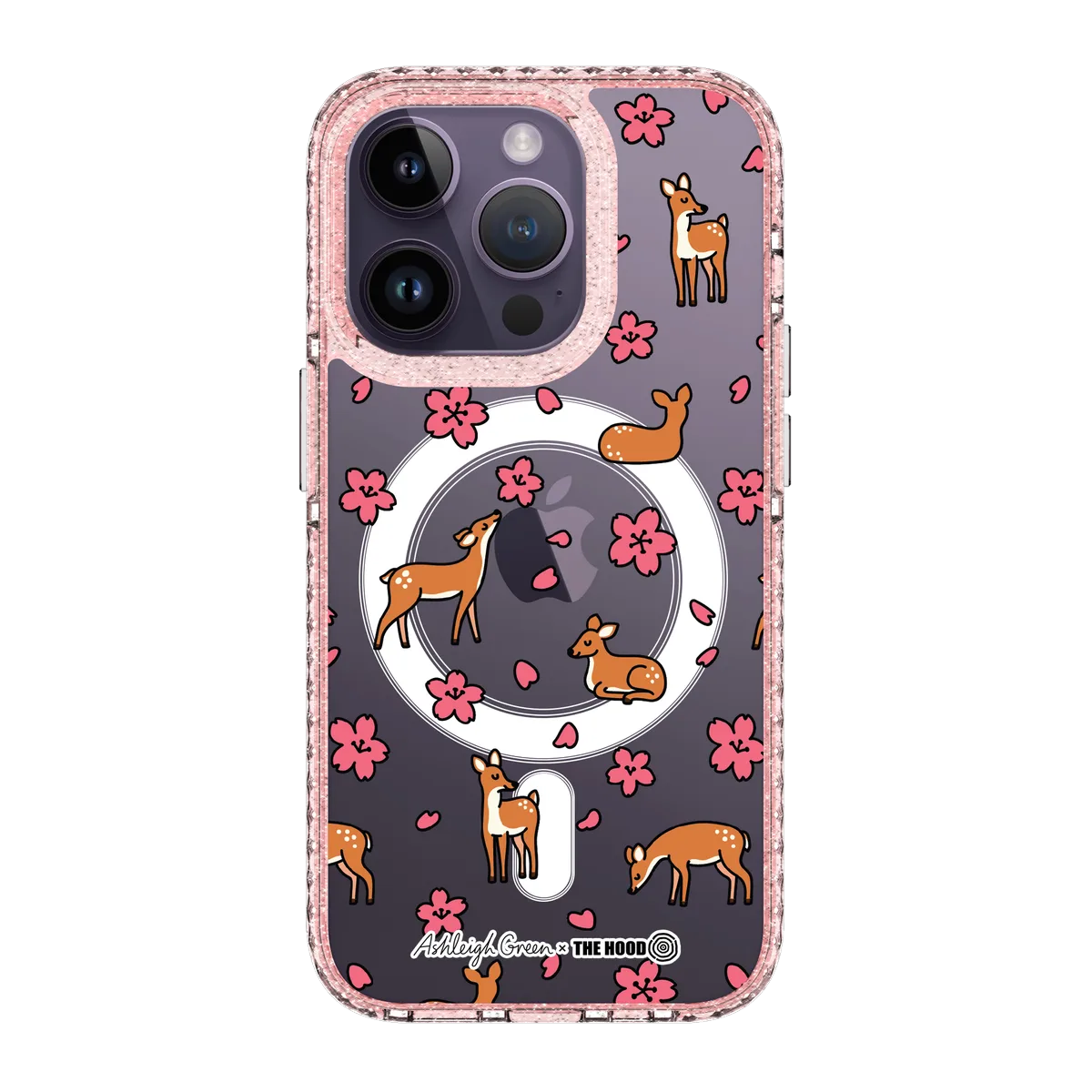 6044-iphone-14-pro-golden-case-magsafe-compatible-pink-glitter