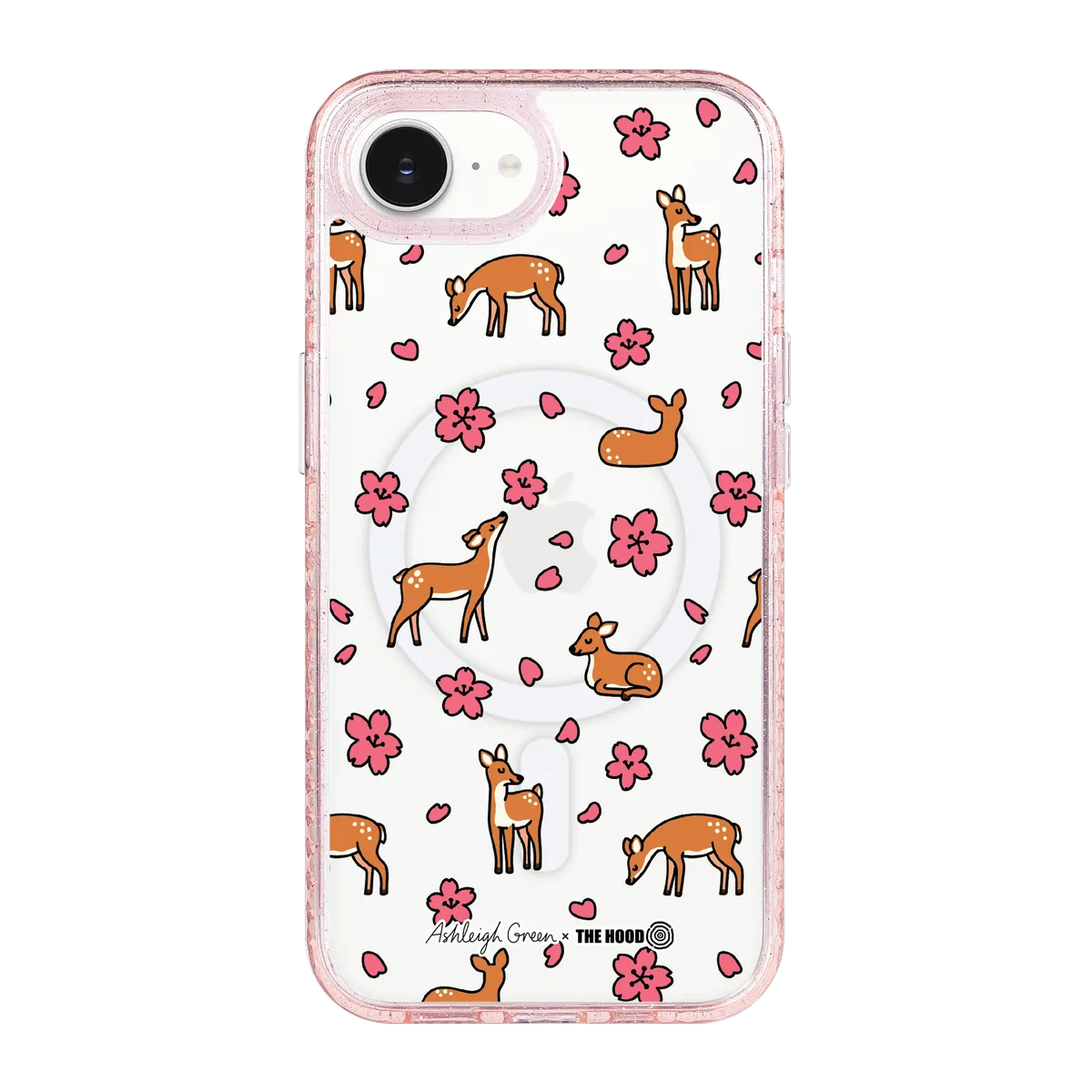 6044-iphone-16-e-golden-case-magsafe-compatible-pink-glitter