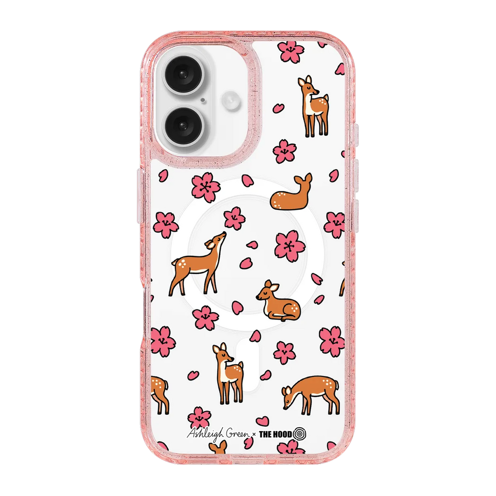 6044-iphone-16-golden-case-magsafe-compatible-pink-glitter