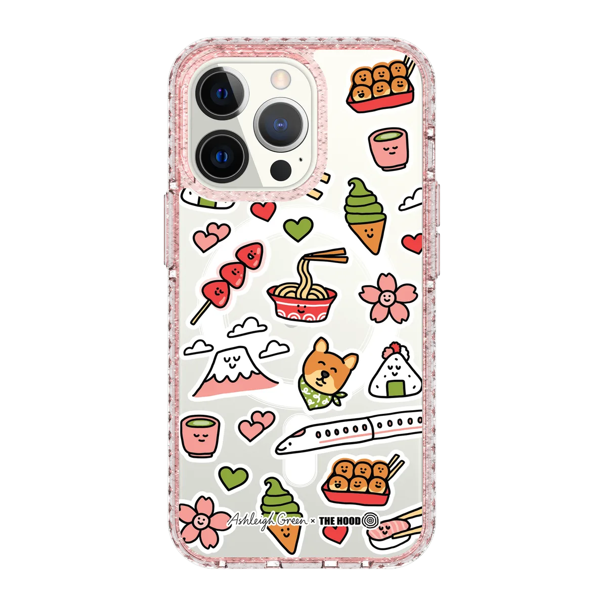 6045-iphone-13-pro-golden-case-magsafe-compatible-pink-glitter
