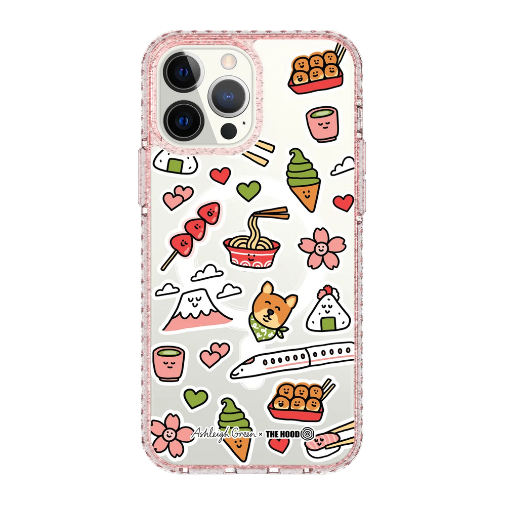 6045-iphone-13-pro-max-golden-case-magsafe-compatible-pink-glitter