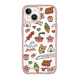 6045-iphone-14-golden-case-magsafe-compatible-pink-glitter