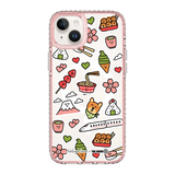 6045-iphone-14-plus-golden-case-magsafe-compatible-pink-glitter