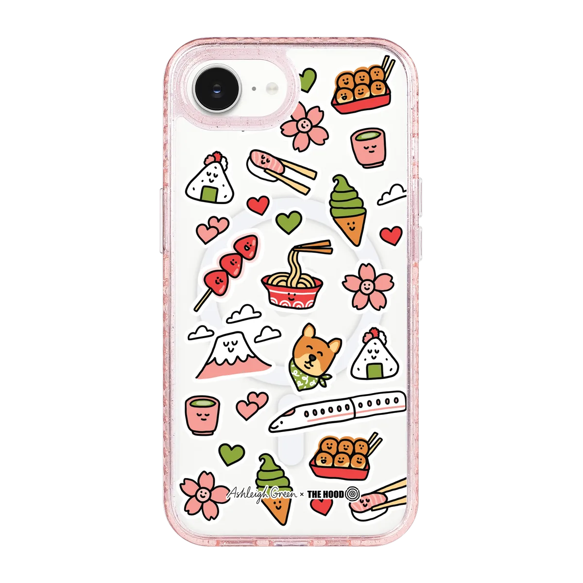 6045-iphone-16-e-golden-case-magsafe-compatible-pink-glitter
