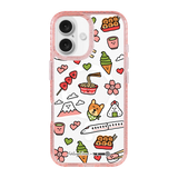 6045-iphone-16-golden-case-magsafe-compatible-pink-glitter