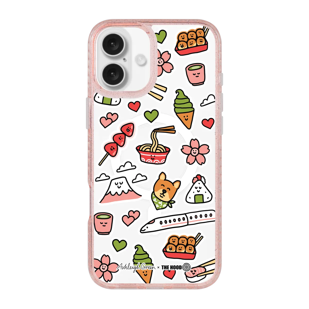 6045-iphone-16-plus-golden-case-magsafe-compatible-pink-glitter
