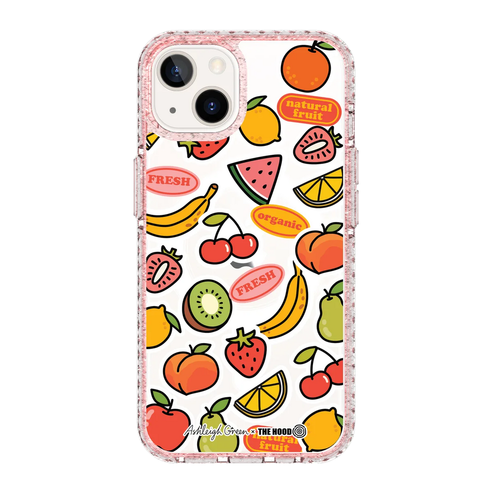 6047-iphone-13-golden-case-magsafe-compatible-pink-glitter