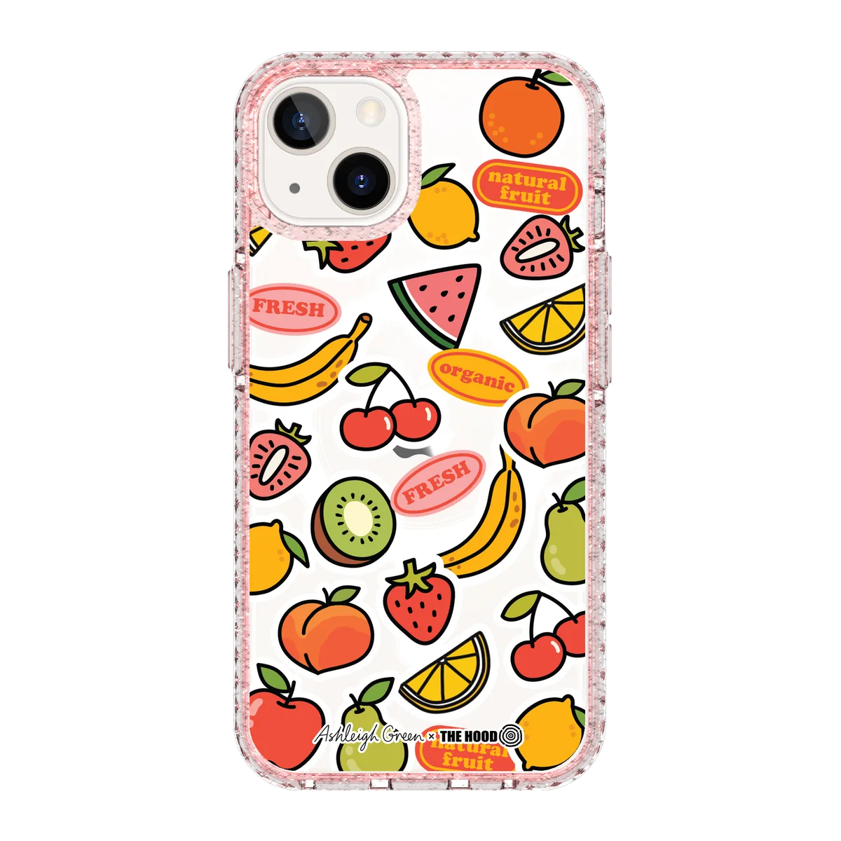 6047-iphone-13-golden-case-magsafe-compatible-pink-glitter