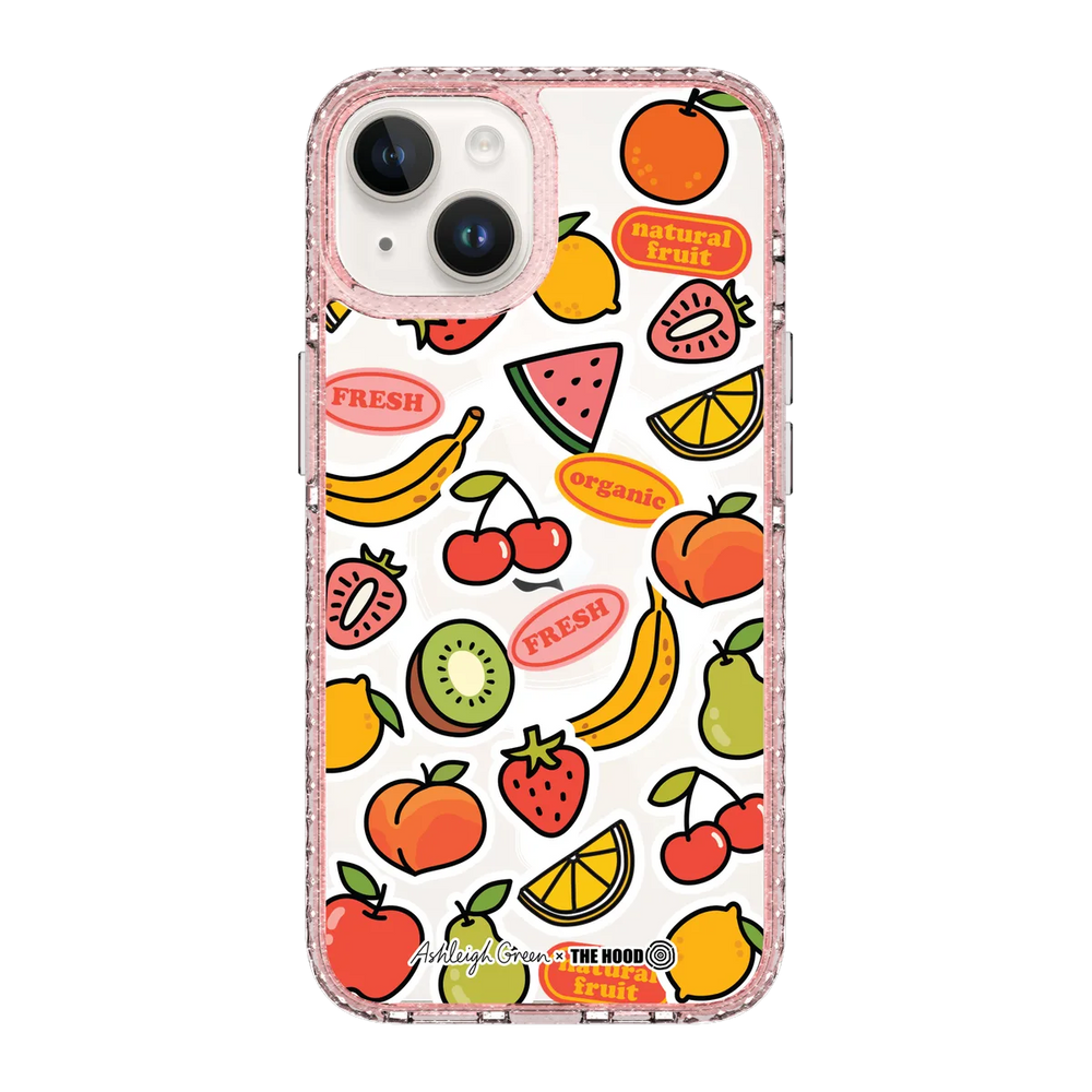 6047-iphone-14-golden-case-magsafe-compatible-pink-glitter