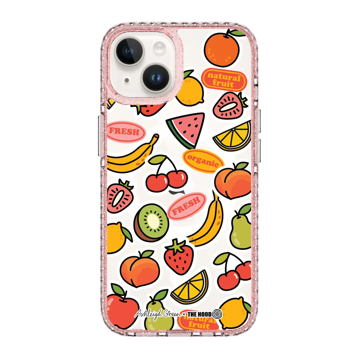 6047-iphone-14-golden-case-magsafe-compatible-pink-glitter