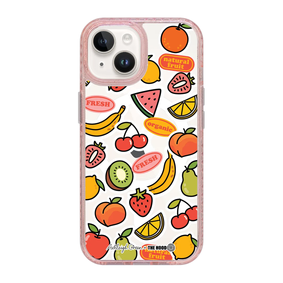 6047-iphone-15-golden-case-magsafe-compatible-pink-glitter