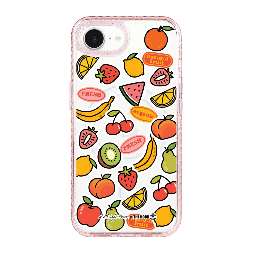 6047-iphone-16-e-golden-case-magsafe-compatible-pink-glitter