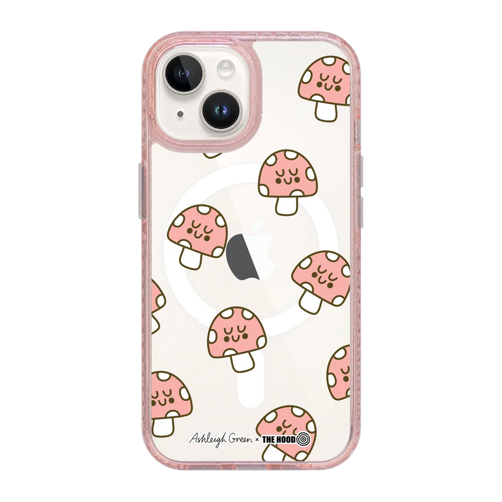 6048-iphone-15-golden-case-magsafe-compatible-pink-glitter