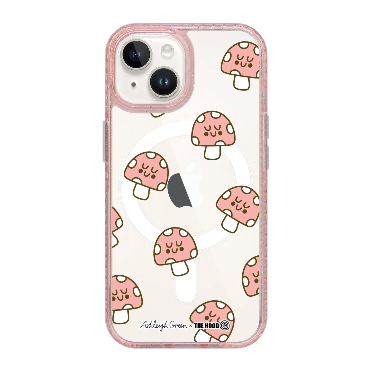6048-iphone-15-golden-case-magsafe-compatible-pink-glitter