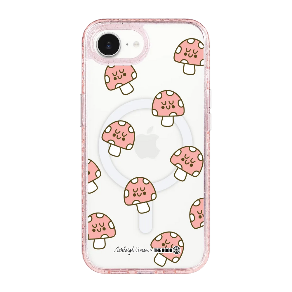 6048-iphone-16-e-golden-case-magsafe-compatible-pink-glitter