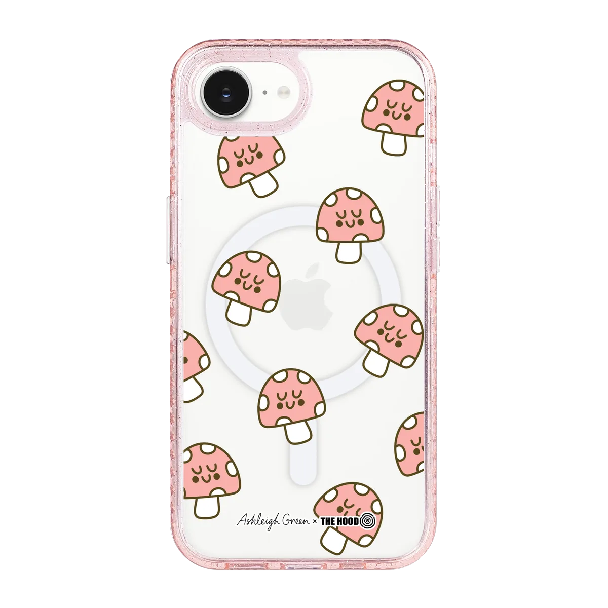 6048-iphone-16-e-golden-case-magsafe-compatible-pink-glitter