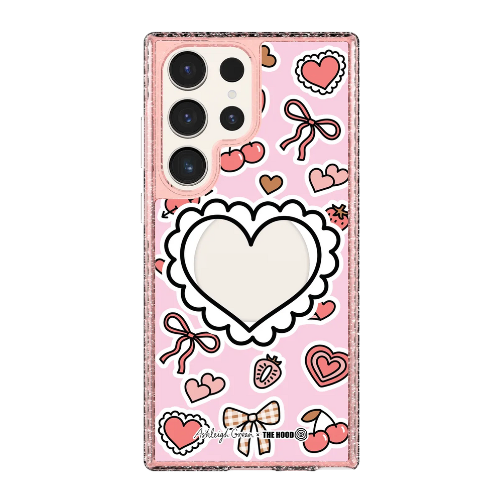 6049-galaxy-s23-ultra-golden-case-magsafe-compatible-pink-glitter