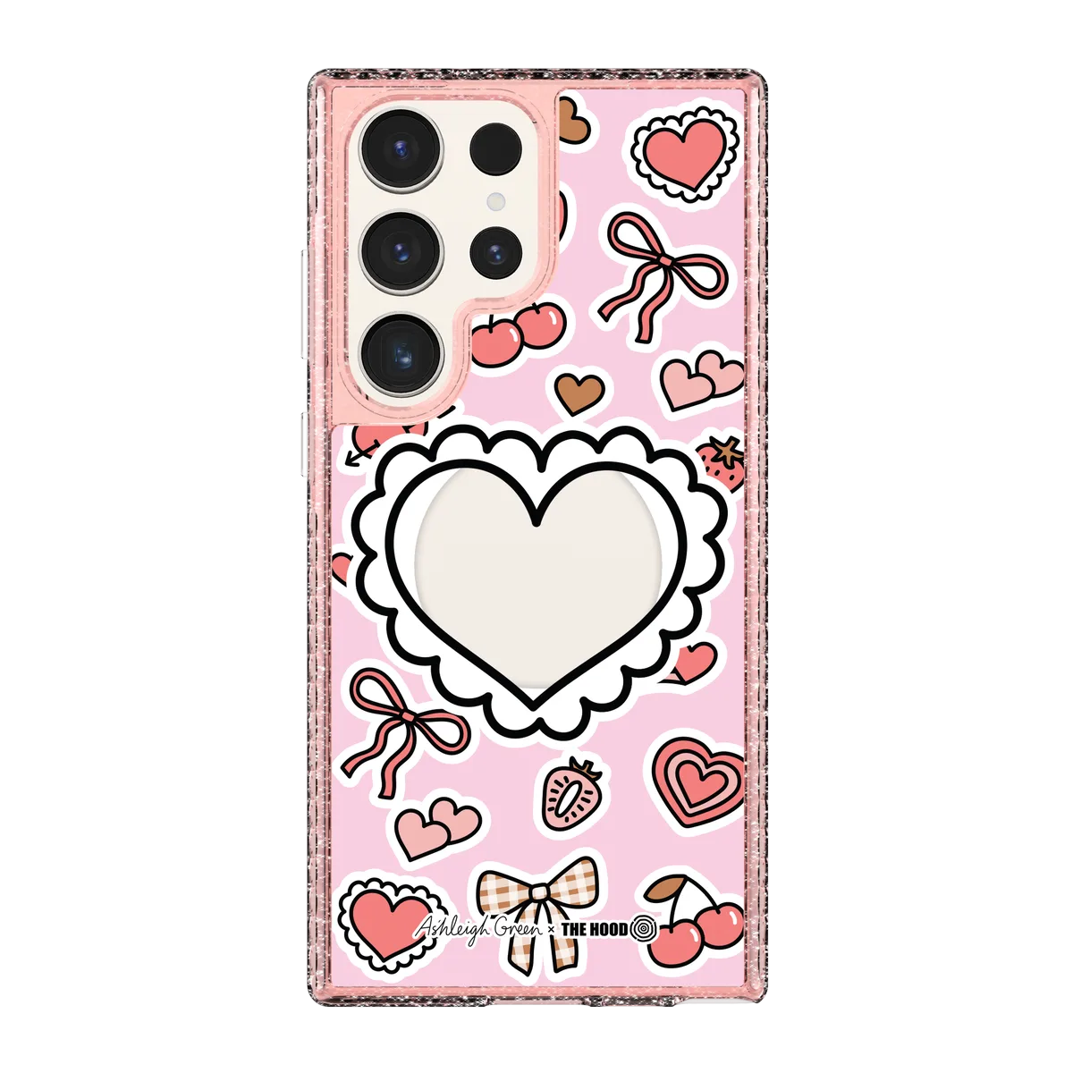 6049-galaxy-s23-ultra-golden-case-magsafe-compatible-pink-glitter