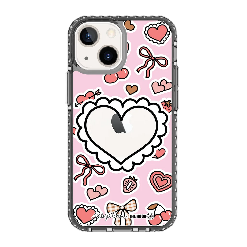 6049-iphone-13-mini-golden-case-magsafe-compatible-transparent-black